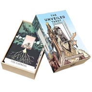 80Pcs The Unveiled Tarot: An 80-Card Deck 12x7cm No Manual Card Games