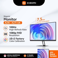 Xiaomi A24i & A27i Monitor | FHD IPS Panel | 100Hz Refresh Rate | 178° Wide Viewing Angle | 3-Years 