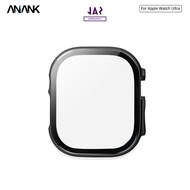 Anank 9H Tempered Glass With Bumper Case for Apple Watch Ultra 49mm / Apple Watch 45mm / 44mm / 42mm / 41mm / 40mm