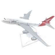 16CM Alloy Airplane Model Australia 747 Children's Toys Airplane Collectibles Airplane Gifts Car Orn