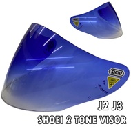SHOEI CJ1 MHR TSR JF3 JF2 VISOR 2 TONE BLUE / AX3 V10 / J FORCE / TSR