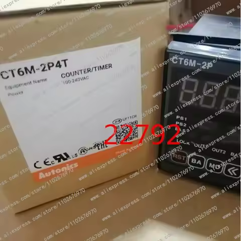1PC CT6M-2P4T AC100-240V New Original Timer Counter