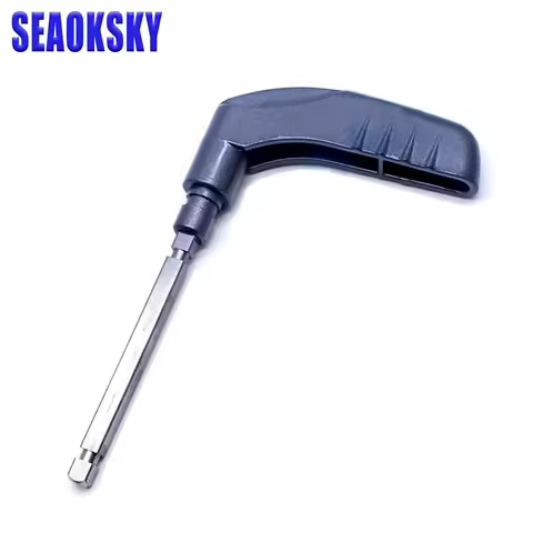 6B4-44111-00-4D Boat Motor Handle Gear shift For Yamaha 9.9HP 15HP Replacement parts for outboard en