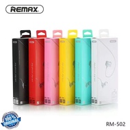 SUPER BASS HIGH QUALITY SOUND REMAX RM-502  EARPHONE RM502  HANDFREE GAMING