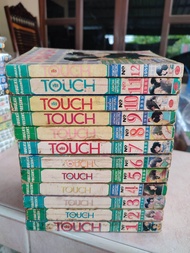 หนังสือการ์ตูน Touch ทัช 1-12 พิมพ์เก่า สภาพบ้านเก่าสุดๆเน้นอ่าน