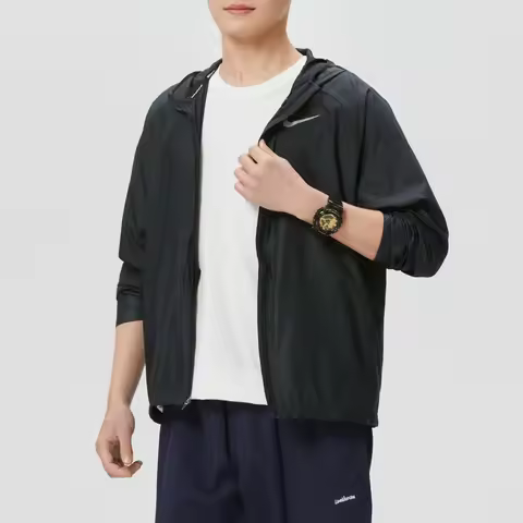 Nike Woven Hooded Jacket Men's Sports Fitness Training Breathable Jacket Bv4871-010