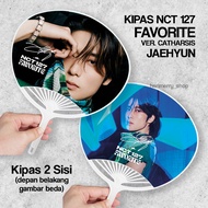 Kipas NCT 127 FAVORITE Catharsis version Merchandise KPOP Hand fan Unofficial NCTzen NCT127 Jaehyun