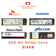 Ổ Cứng SSD 1TB/512GB M2 NVMe Gen4 x4 Samsung / SK hynix / Western Digital / Micron - Bảo Hành 3 Năm