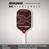 ARRONAX—VORTEX V1 I-Shape Pattern Thermoforming Carbon Friction Surface Pickleball Racket