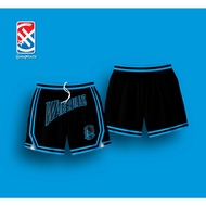 GSW WARRIORS PLAIN BLACK X HG CONCEPT SHORT Full Sublimation 3D Summer Pants Breathable Basketball S