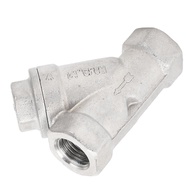 Myhome-sg Y Strainer Stainless Steel Double Layer Mesh Low Flow Resistance Type Water for Oil Gas 1/