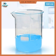 One Two Cups Multifunctional Borosilicate Glass Chemical Lab Measuring Cup - GG-17