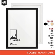 Frambie CLASSE Photo Frame 6R 8R 11R A4 A3 Frame | Contemporary Wooden Black White Picture Frame