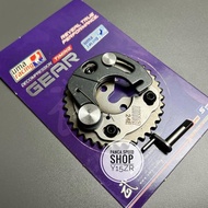 GEAR CENTRIC SHIFT GEAR UMA RACING AEROX NMAX MXKING VIXION R15V3 LEXI WR155 GEAR 38T 1 PIN & 2 PIN 