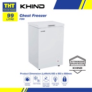 Khind Chest Freezer 99L peti sejuk beku FZ99