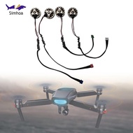 Simhoa 4Pcs RC Brushless Motor DIY Accs Easy to Install Upgrade Parts Replace RC Parts for S99 RC Pl