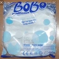 Isi 50 Balon Bening Pvc Bobo Biru Transparan Transparant Ukuran 24 Per