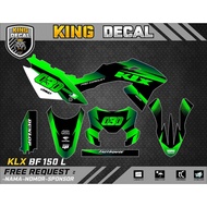 Decal KLX BF KLX OLD KLX S DECAL KX CUSTOME DECAL KLX BF 150L 18
