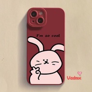 For OPPO A8 A31 A9 A5 2020 F9 Pro F7 A83 A1 R17 R15 Pro R15X R11S R11 Plus Cute Rabbit Bunny Phone C