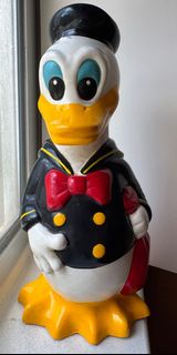 渣打銀行唐老鴨錢罌 Vintage Donald Duck Piggy Bank