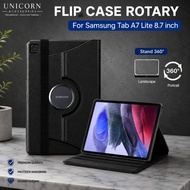Samsung Galaxy tab Case A7 Lite | 8.7 inch 2021 T220 T225 Rotary Leather Flip Cover Casing Standing