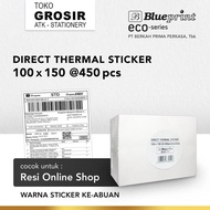 100x150 CF 450 ECO Direct Thermal Sticker 100x150 mm CF BLUEPRINT ECO Label Receipt 450pcs