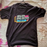 T-shirt Terpakai Umobile GX30 Prepaid Giler Unlimited