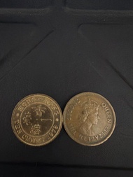 舊版大一毫兩個1960及 1979一新一舊