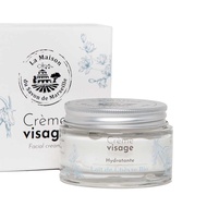 Maison du Savon de Marseille - Moisturising Face Cream with Organic Goats Milk and Argan Oil - 1.71 