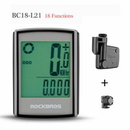 ROCKBROS Bicycle Computer Wireless Stopwatch Waterproof Backlight LCD Display Cycling Cycle Computer Cycle Speedmeter