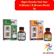 Bigen Permanent Powder Hair Dye / Hair Color 6g