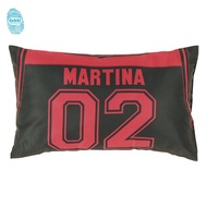 Dakki 16" x 26" Jersey Black Medium Pillow