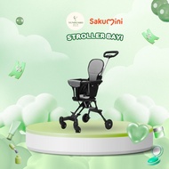 SAKUMINI Foldable Stroller 3.5kg 3-Point Safety