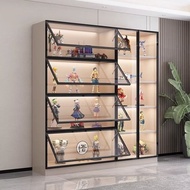 手辦展示櫃Display cabinet for figures  陳列櫃  展示櫃  玻璃  多層 透明  防塵  收納柜  #手辦展示櫃#玻璃柜