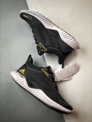 Adidas AlphaBounce Beyond Q4 黑色男裝跑鞋 頂級質感 Premium 做工 香港發貨
