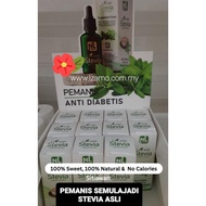 STEVIA ASLI (PEMANIS SEMULAJADI) KENCING TURUN, LUKA CEPAT SEMBUH