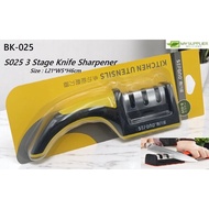 BK-025 S025 3 Stage Knife Sharpener L21*W5*H6cm