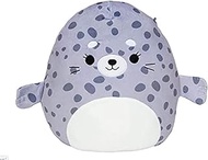 Squishmallow Seal Odile 30cm (12 inch) Sealife Plush Stuffed Animal Super Soft Cuddle Pillow Grey Po