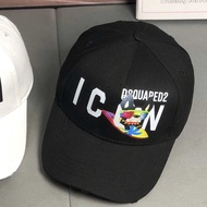 Nón kết / mũ lưỡi trai nam kaki ds2q dsquared2 in chữ nhiều màu sắc nổi bật