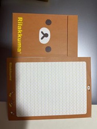 日本正版公仔信紙 letter set 鬆弛熊信封set