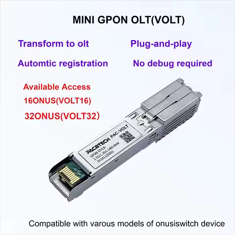 Micro Gpon olt stick 1Port GPON OLT 1PON mini 1port with Web Management Support Gpon ONU unlocked Co