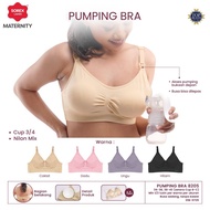 OdiF Shop - Pumping Bra Hands Free Maternity Breastfeeding Bra Sorex 8205 Handsfree Breast Milk Bott