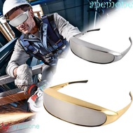 ANEMONE Welding Goggles, Portable Anti Glare Brazing Eyeglass, Lightweight Ultraviolet-proof Impact 