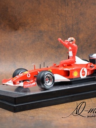Ready Stock Hot Wheels Ferrari Ferrari F1 F2002 Schumacher 1/18 Car Model