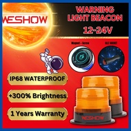 GBS CAR LED LAMP BEACON LIGHT LED WARNING LIGHT LED YELLOW 12V-24V LAMPU BEACON WARNING LIGHT EMERGE