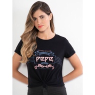 MISHIANA British Brand PEPE JEANS Girls Style Round Neck Short Sleeve T-Shirt