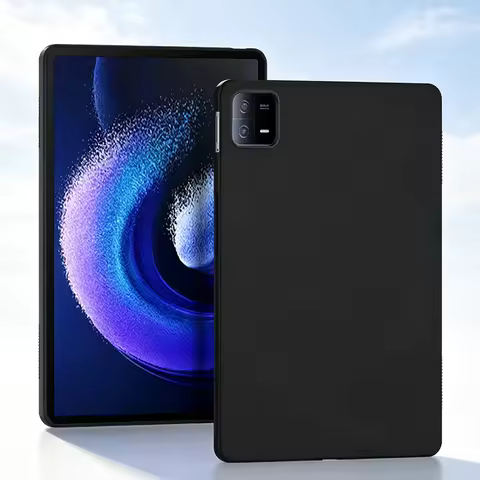 Tzion Case for Xiaomi Pad 6 6s Pro Max 11 12.4 14 inch 2023 2024 Shockproof Ultra Thin Soft TPU Blac