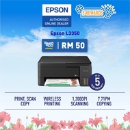 Epson L3350 (Replacement of L3250) Ecotank All-In-One Wifi Ink Tank Printer with 1 set Original Ink
