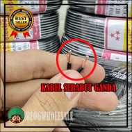 Kabel Listrik Serabut Ganda Tembaga ASLI 2 X 18