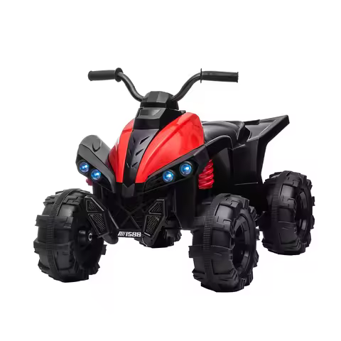 4 Wheeler for Kids, 12V Battery Powered Ride On ATV, Electric 4 Wheeler Quad ATV Car with MP3, USB, 